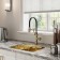 IDDIS GRANGE kitchen mixer, with flexible pouring, matte gold color
