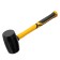 Rubber Kiyanka Denzel 11145, Black, Fiberglass handle with TPR coating, 680 g