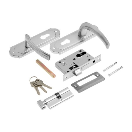 Cut Lockland RD001, with a pen, 3 keys, color chromium-2