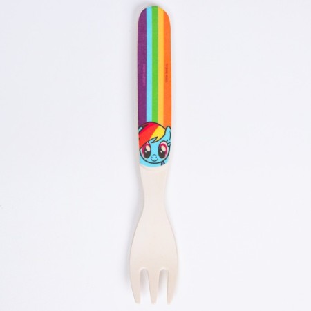 Children's fork, bamboo "Rainbow Dash", My Little Pony-5