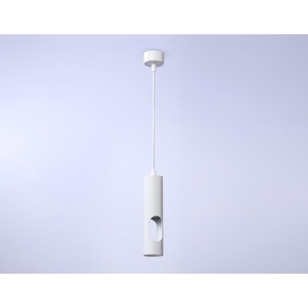 Suspended lamp with a replaceable lamp Ambrella Light, Techno, TN5106, GU10, white color-2