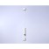 Suspended lamp with a replaceable lamp Ambrella Light, Techno, TN5106, GU10, white color