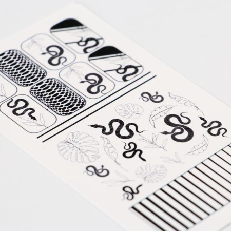 Nail stickers "Snakes"-2