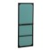Black floor mirror, 160x60x5 cm