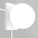 Wall lamp EUROSVET Fredo 40033/1, E14, 1x60W, 250x187x800 mm, white color