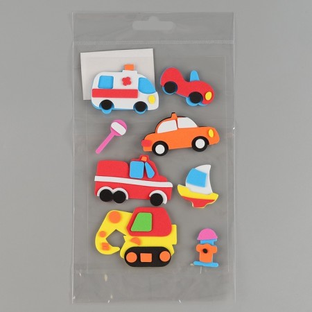 Set of stickers from EVA "Transport", 8 pcs.-3