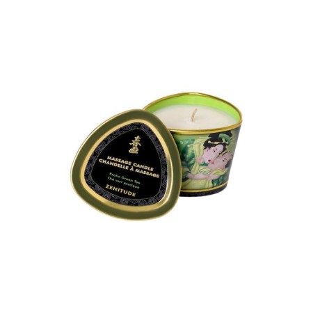 Candle - aromaticoma for shunga massage "Exotic green tea", 170 ml-1