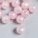 Plastic beads "Pale pink balls with sparkles" glow in the dark set of 20 g d = 1.2 cm