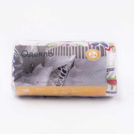 All -season blanket, size 140x205 cm, color mix, synthetic winterizer-6