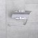 ACCOONA A11105 lid holder with a lid, chromium color
