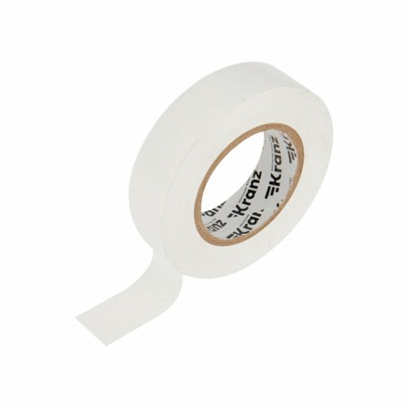PVC island 0.13x19 mm, 25 m, white kranz-2