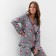 Новый год. Пижама женская (рубашка и брюки) KAFTAN "Дед мороз" размер 52-54
