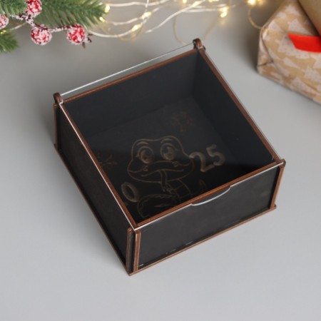 New Year's box "Snake 2025" 6x12x12 cm-2