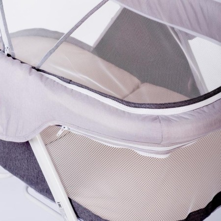 Carrycot bed bed, light gray color-3