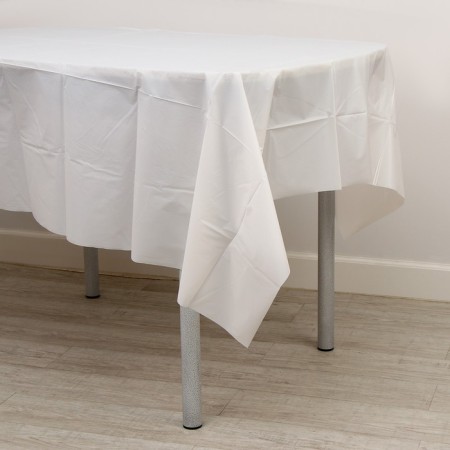 Tablecloth 137x182 cm, white color-2