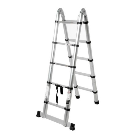 Lessonet-ladder Telescopic tundra, folding, aluminum, 1.6 x 1.6 m