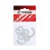 Tundra-lifter hook No. 41, white polymer, 1 pc.