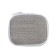 Luazon headphones, rectangular, 8x6x3 cm, top material: fabric, gray