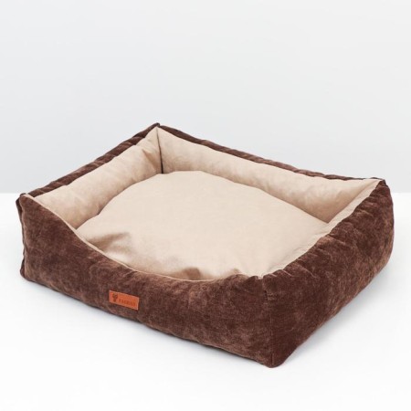 A bed with a removable cover, furniture fabric, foam rubber, 55 x 45 x 15 cm-4