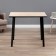 Dining Modern Mini Laksi, 892x585x750, Black /Irish oak