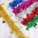 Tinsel shine bell d-8 cm 2m mix color 6037