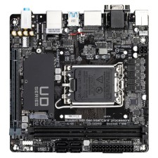 Материнская плата Gigabyte H610I Soc-1700 Intel H610 2xDDR5 mini-ITX AC`97 8ch(7.1) GbLAN+V   106498