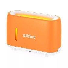 Air humidifier KitFort KT-2887-2, Ultrasvukova, 15.6 W, 0.24 l, orange-white