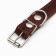 Collar combined leather/tarpaulin, dimensionless, 54 x 2.5 cm, Osh 17-45 cm, brown