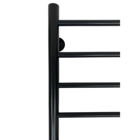 The electric heated towel -sprayer "Sanprise" Aurora P8, 500x800 mm, universal, black-4