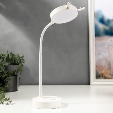 Table sensory lamp 1523/1wt 30hLED 3W AKB USB 2 white modes 10x10x41 cm Risalux