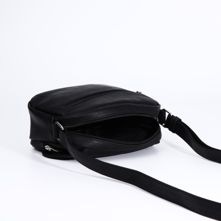 Bag-Bodi Boda Vita with a zipper, black color-6