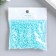 Beads for creativity plastic "Blue mother of pearl" set 20 grams d = 0.4 cm