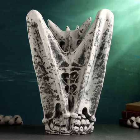 Figure "Gorguli" Gray stone, 39x39x55cm-2