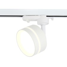 Cветильник трековый Ambrella GL5384 WH/FR GX53, 12W, белый/белый матовый