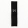 Textile strip “54”, 4.6 x 1.1 cm, black color