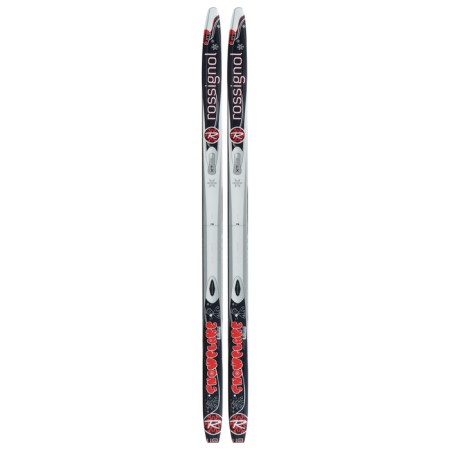 Plastic skis, 110 cm, with a notch, color mix-9