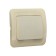 Luazon Lighting "Orion" switch, 10 A, 1 key, hidden, beige