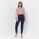 Women's blouse minku: enjoy color pink, river 44