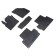 Rubber rugs ’grid’ for Volvo C30, 2006-2013