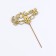 Topper wooden "with an anniversary" gold, mix, in the packing 5 different, give beautifully
