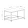 Gouring Payper table, 985x488x488, Black Muar/Dub Sonoma