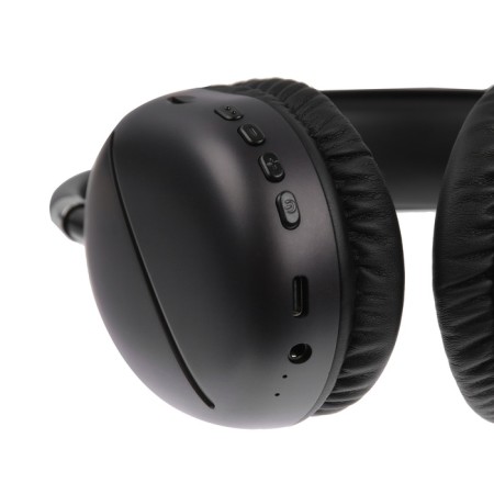 AKZ MAX10 headphones, wireless, full -size, microphone, backlight, black-7