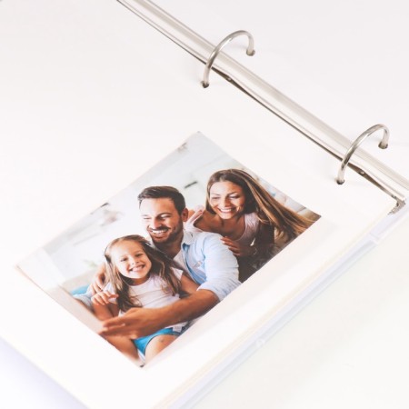 Photo album on 50 magnetic sheets 23x28 cm, on the rings "Sensual Wedding 2"-5