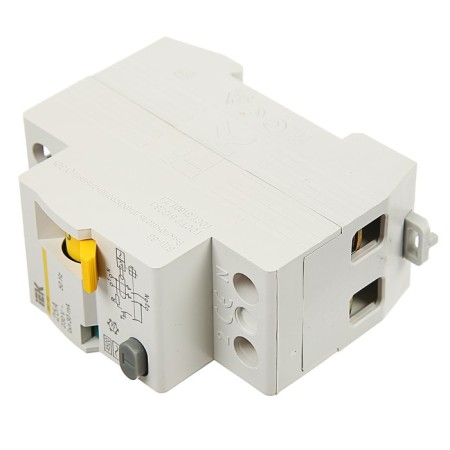 Differential machine IEK, VD1-63, 2P, 25 A, characteristics C, 30 mA, 4.5 KA, MDV10-2-025 37425-2