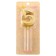 Candle in the cake on the “line” skewer, the number “5”, gold, 5 cm