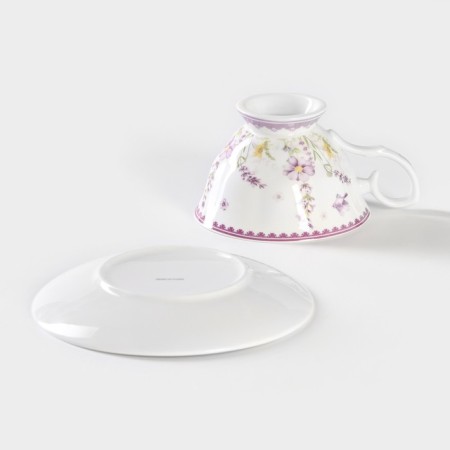 Tea couple ceramic "Provence", 2 items: a cup 230 ml, a saucer d = 15 cm-4
