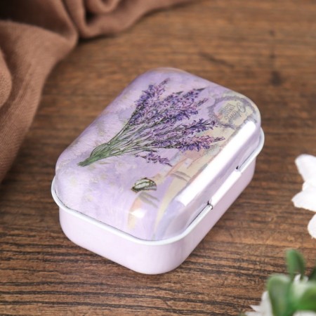 Lavender Metal Casket Mix 2.5x5.5x4 cm-1