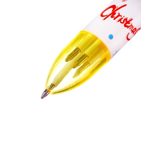Multi-color ballpoint pen Calligrata "Deer" Automatic, 6 color, gift-1