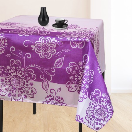 Rose pink flamingos 140x140cm, knitwear, PE100%