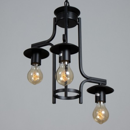 Derin lamp "3x e27 black 36x35x66cm-2